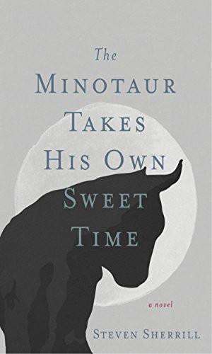 The minotaur takes - the, his