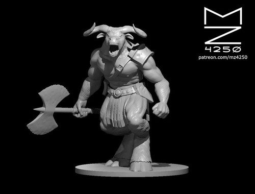 Dungeons dragons minotaur - dungeons, &