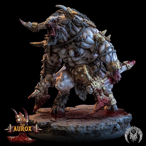 Ogroid minotaur warrior - ogroid,