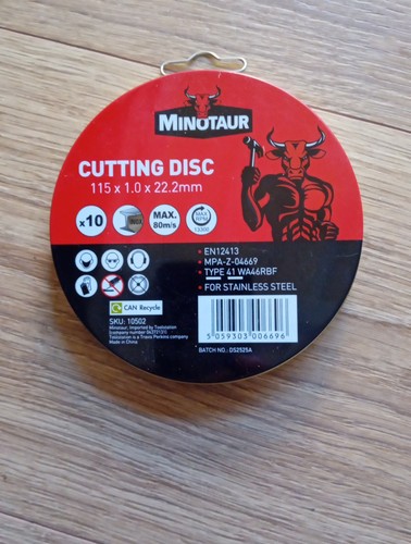 Minotaur cutting discs 115 - discs, 1
