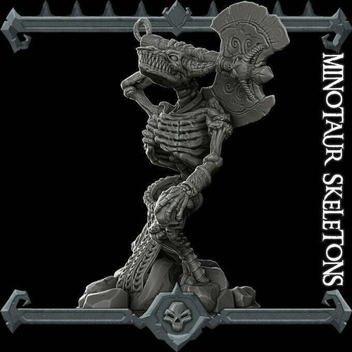Minotaur skeletons undead - minotaur,