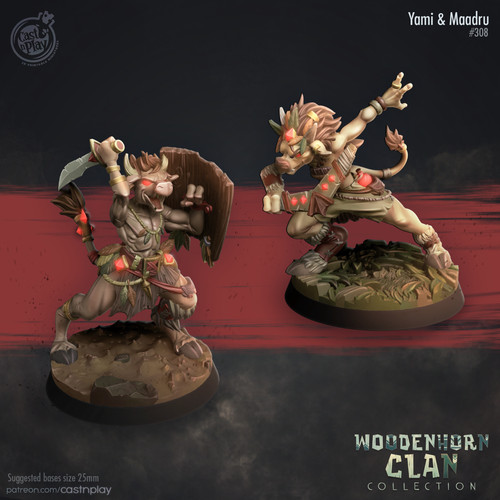 Young minotaurs dungeons and - minotaurs, |