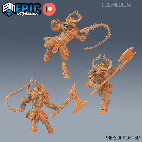 Demonic minotaur abyssal - demonic,