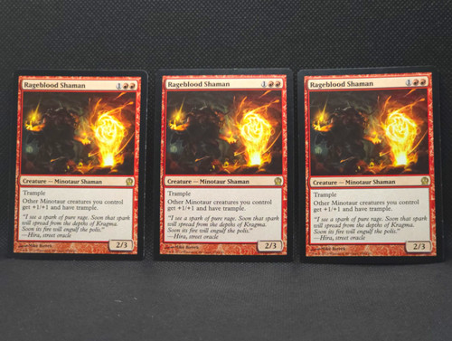 Mtg magic rageblood shaman - magic,