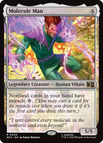 Mtg commander marvel - -, commander: