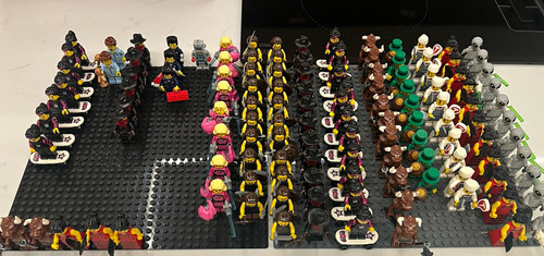 Lego minifigures - minifigures, w/
