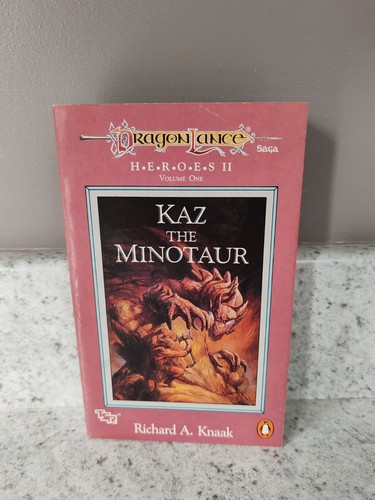 Kaz the minotaur dragonlance - kaz, minotaur.