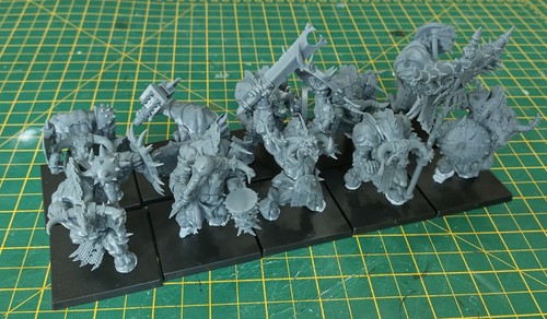 Avatars war minotaurs with - avatars,