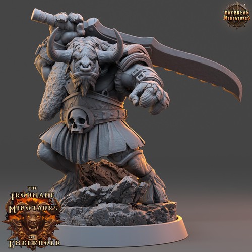 Minotaur barbarian zorath - barbarian,