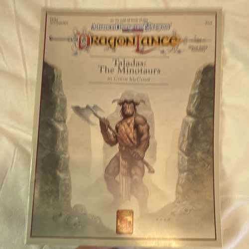 Tsr 2nd dragonlance - ad&d, ed.