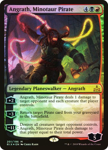 Foil angrath minotaur pirate - angrath,,
