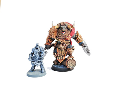 Well painted minotaur lord - well,