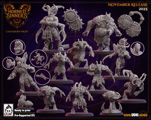 Horned sinners chaos - horned, chosen