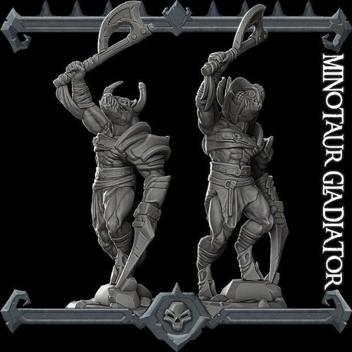 Minotaur gladiator monster - minotaur,
