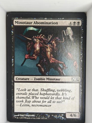 Minotaur abomination 107 - abomination,